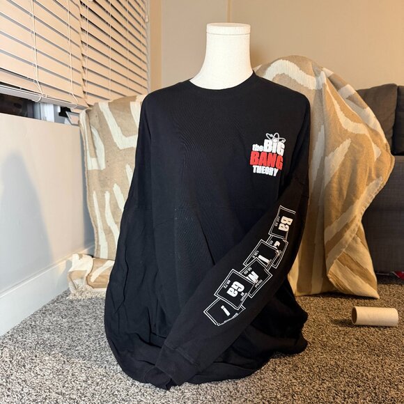 The Big Bang Theory Spirit Jersey Long Sleeve | Unisex Medium | Universal Studio - Picture 2 of 9